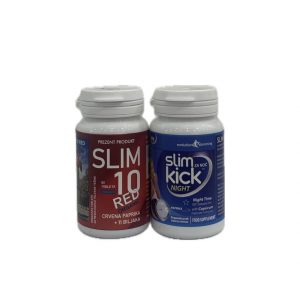 Slim 10 Red tbl. + Slim Kick prah gratis, ID 7094